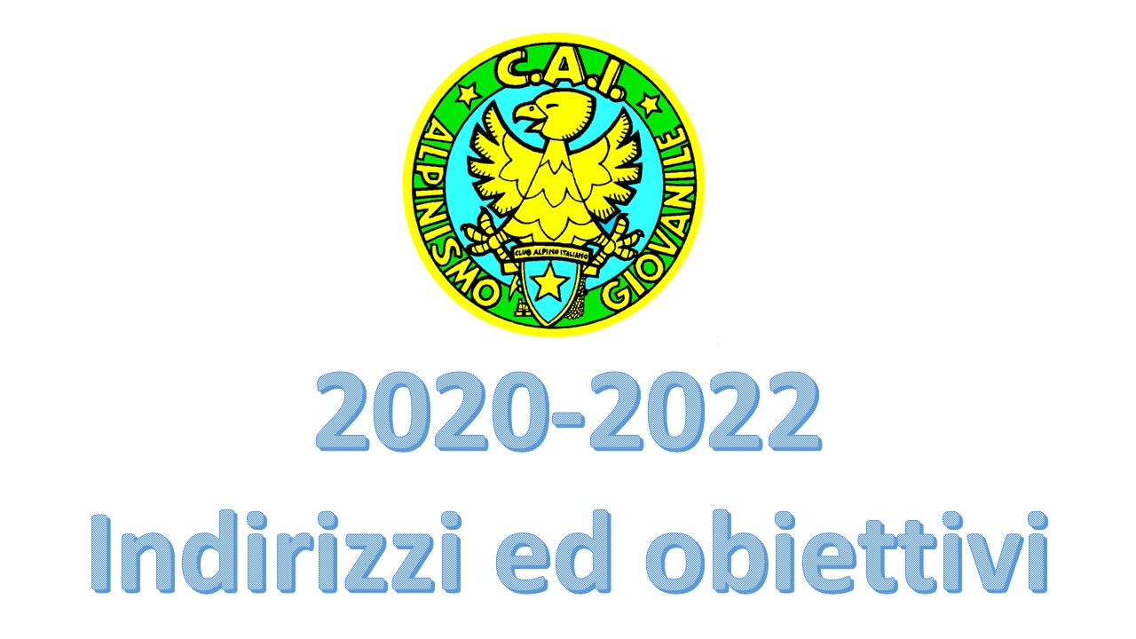 Piano 2020 2022 - CAI Alpinismo Giovanile Alto Adige