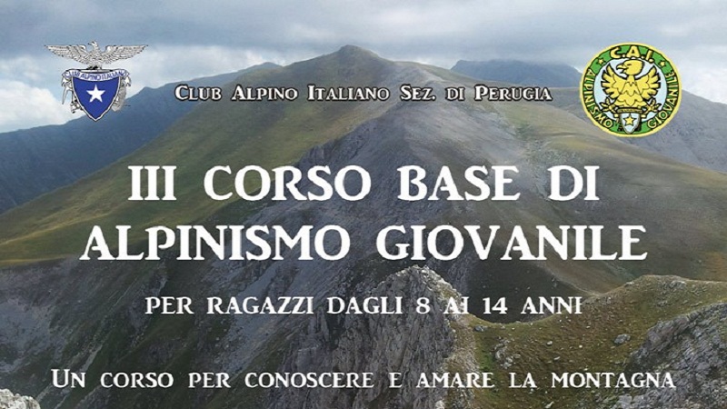 Cai Perugia – 3° Corso Base Di Alpinismo Giovanile 2016