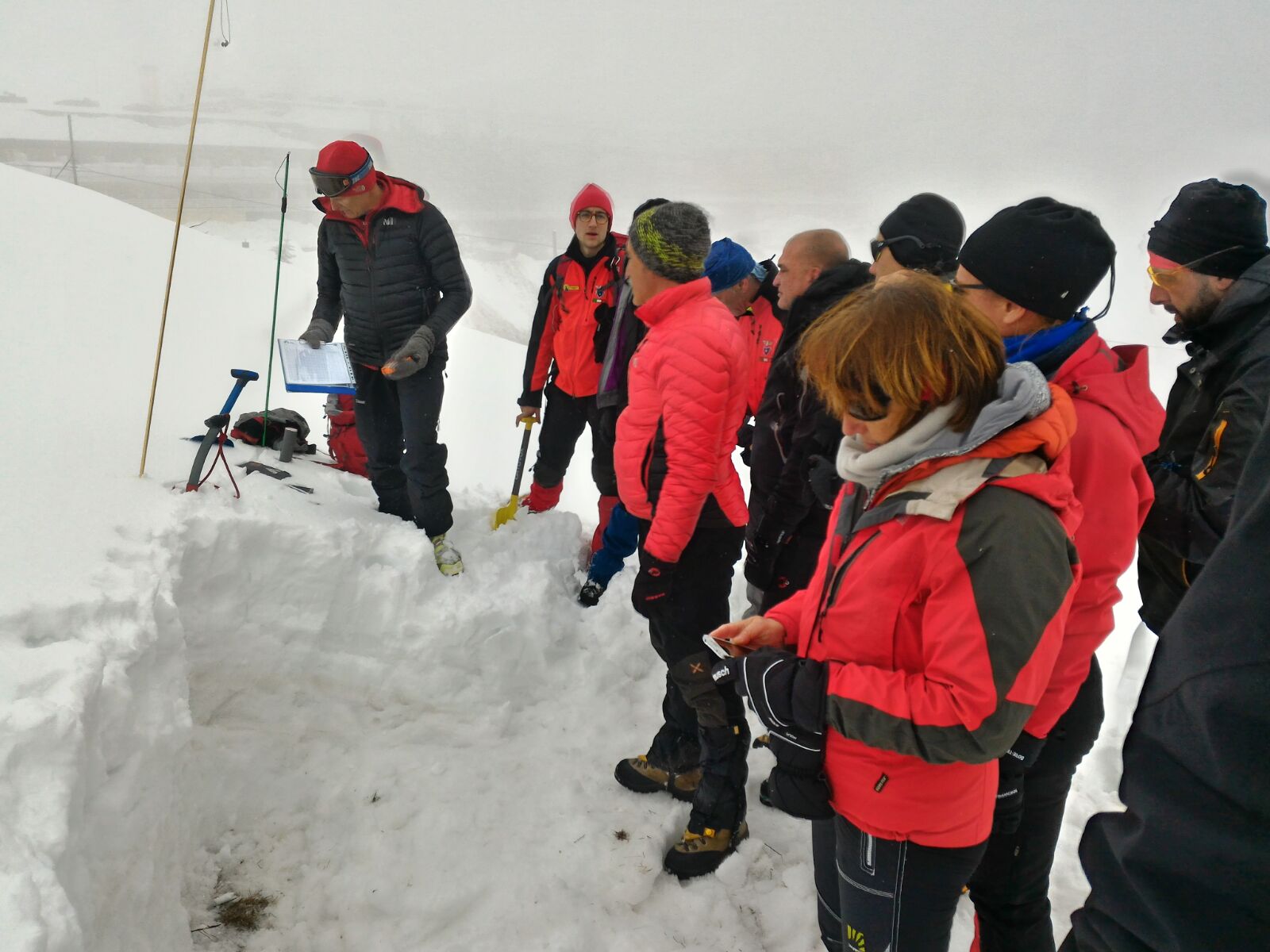 Otto Lazio: Autosoccorso In Valanga E Progressione Su Neve