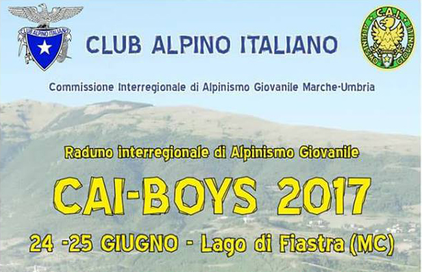 Otto Marche-umbria: Cai-boys 2017 Raduno Interregionale Di Alpinismo Giovanile