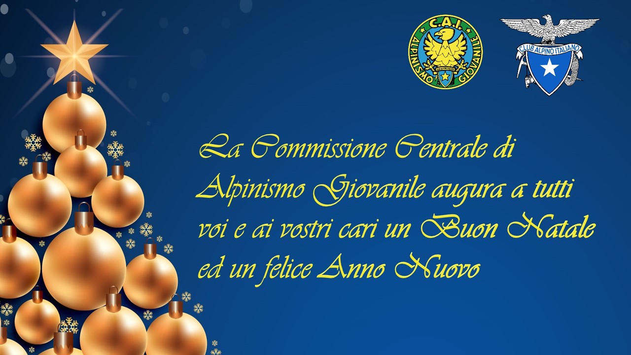 Auguri Natale 2021 - CAI Alpinismo Giovanile