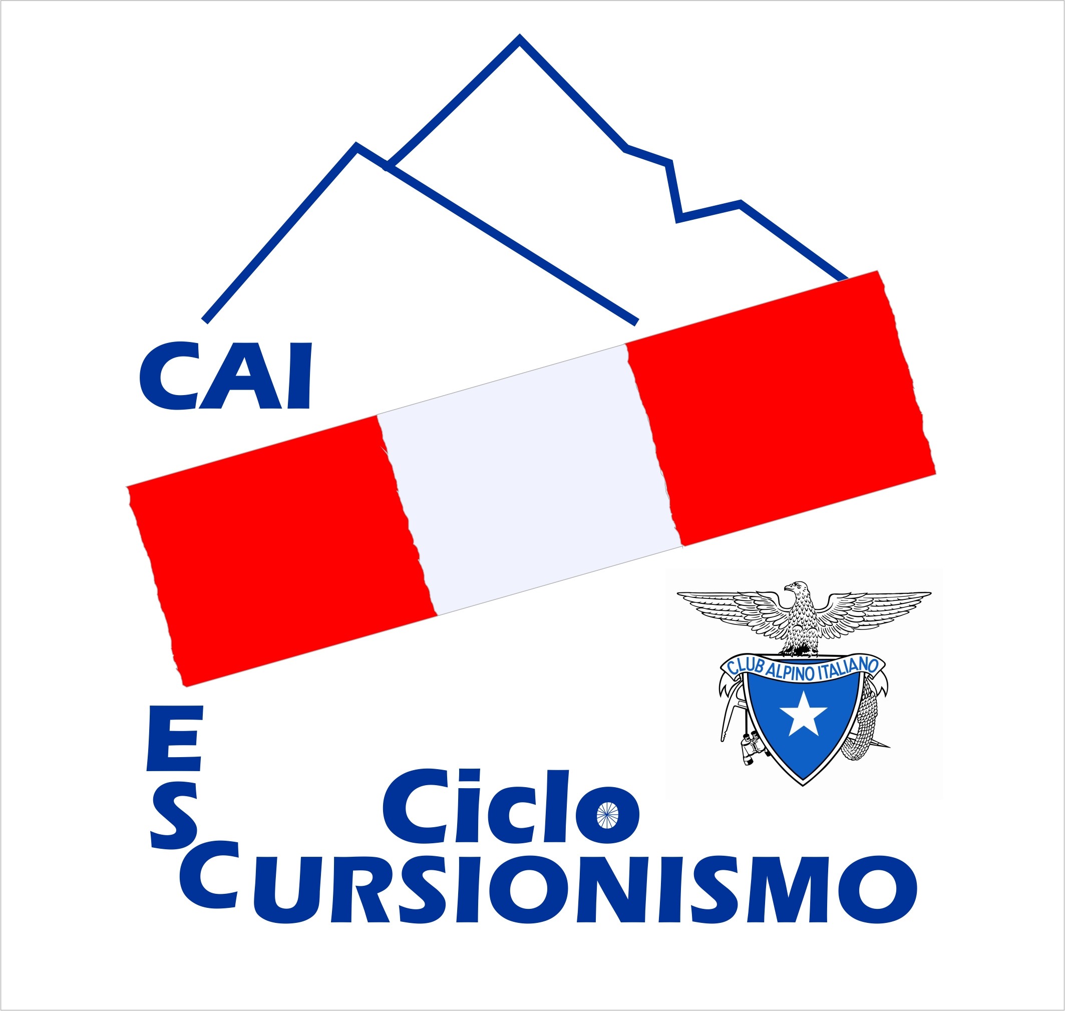 LOGO ESCURSIONISMO Ciclo 1 - CAI Escursionismo e Cicloescursionismo