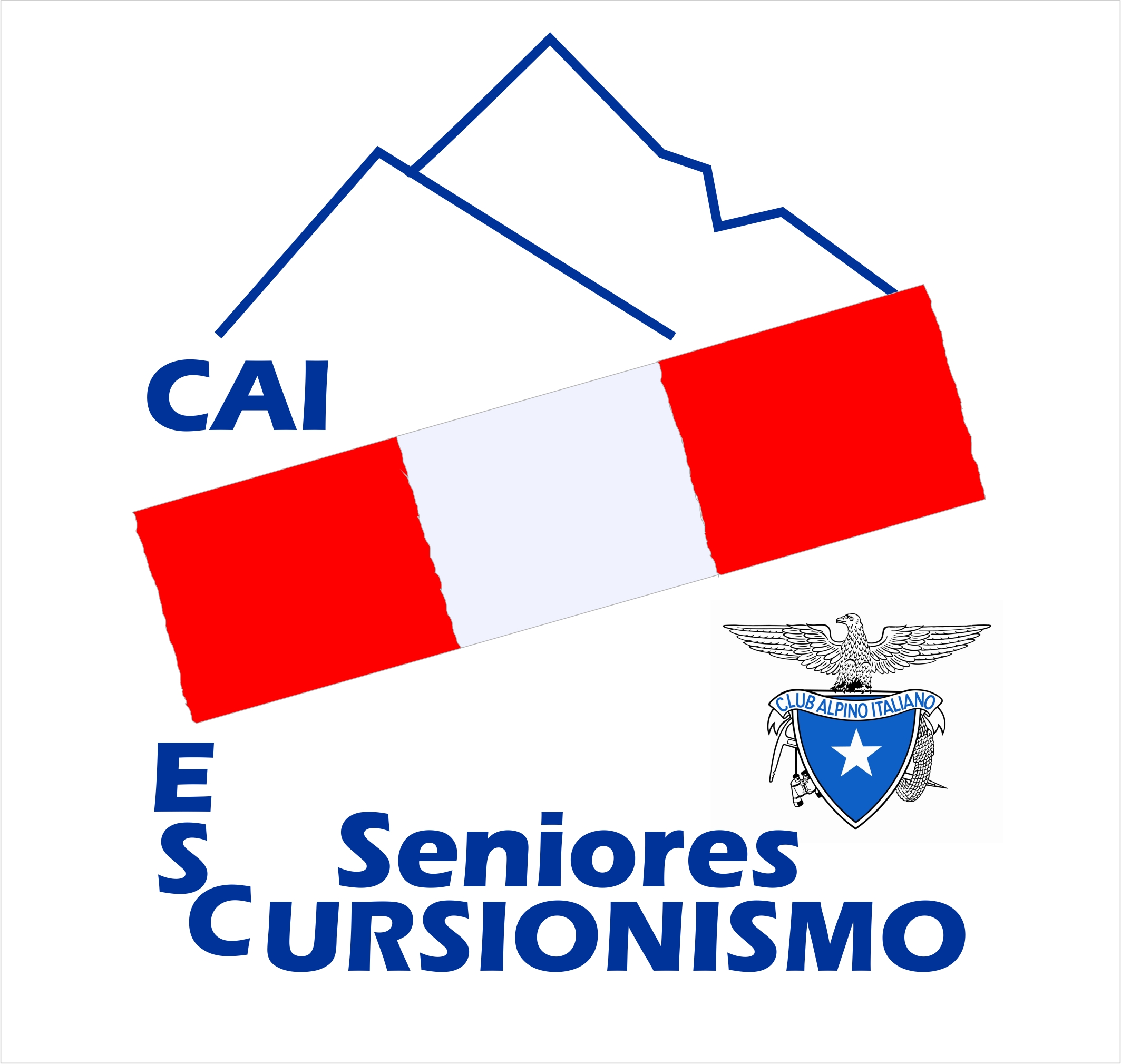 LOGO ESCURSIONISMO Seniores - CAI Escursionismo e Cicloescursionismo