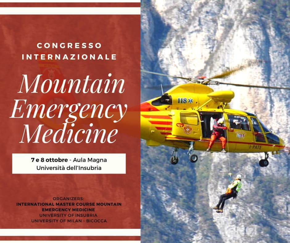 Congresso Internazionale Mountain Emergency Medicine – Varese