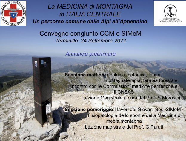 Convegno Congiunto Ccm E Simem 24.09.2022 (annuncio Preliminare)