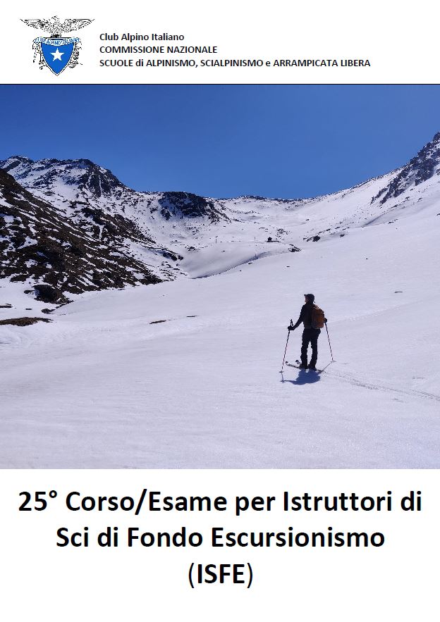 25° Corso/esame per Istruttori di Sci di Fondo Escursionismo (ISFE)