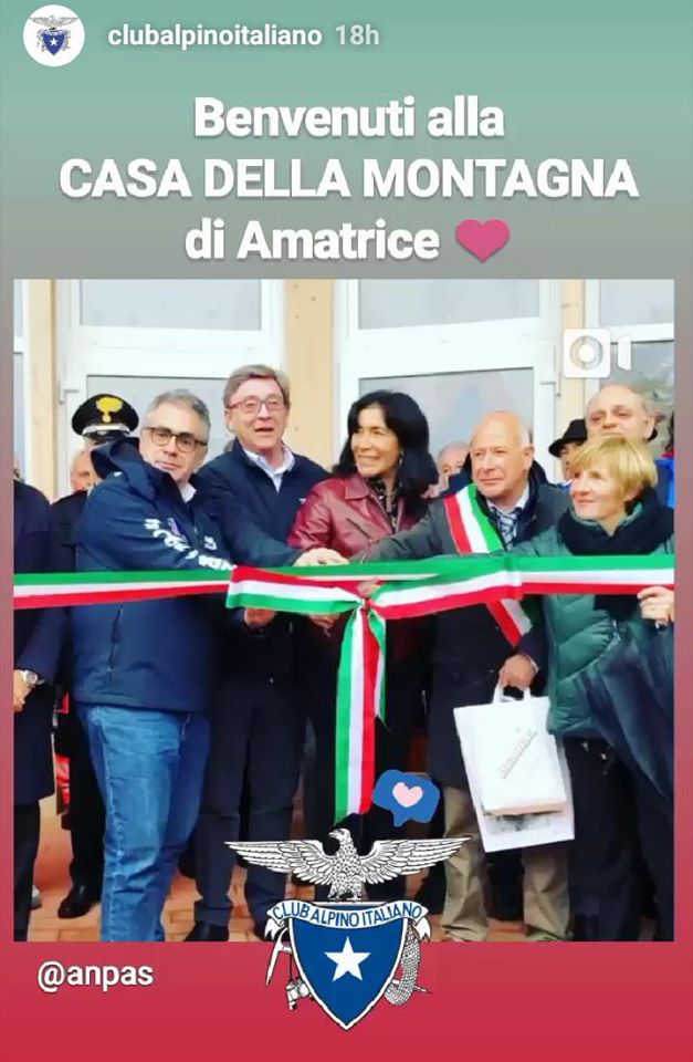 Inaugurazione Casa Della Montagna