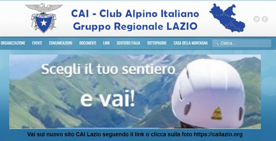 Nuovo Sito Cai Lazio