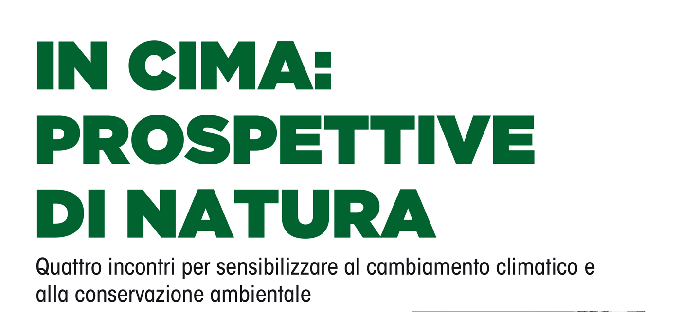 In Cima: Prospettive Di Natura – Incontro 27 Maggio