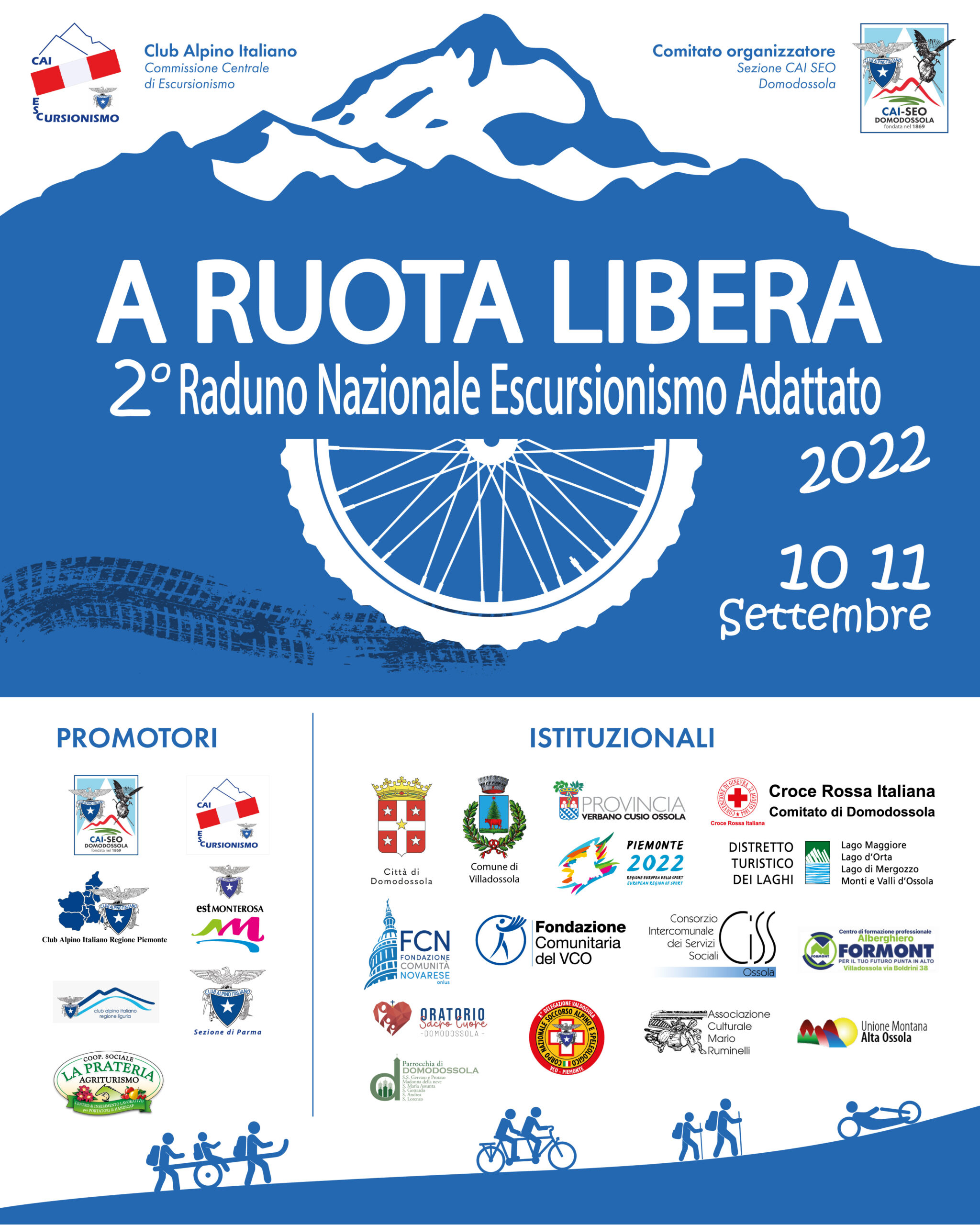 2° Raduno Escursionismo Adattato-Domodossola