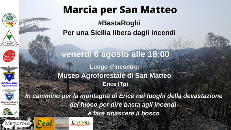 Il Cai In Marcia A Erice Nei Luoghi Del Disastro Ambientale