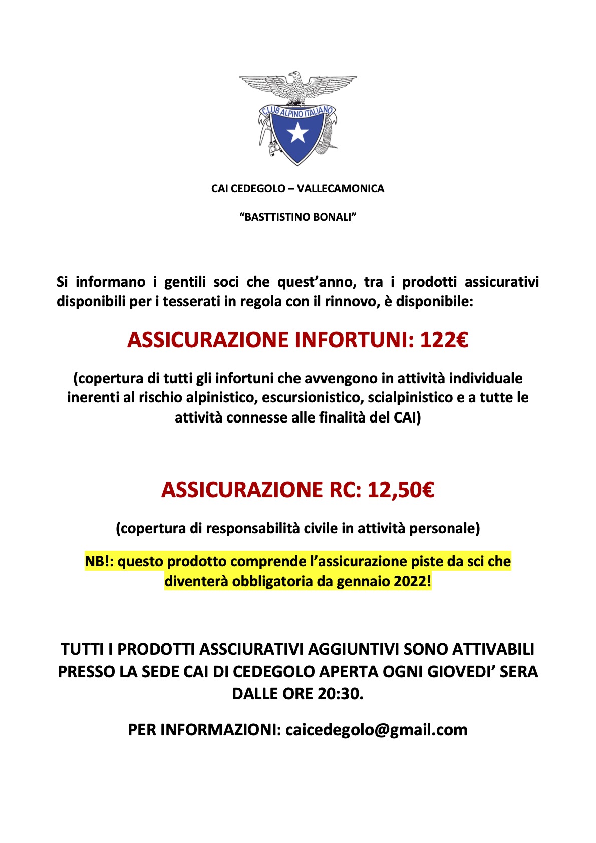 Prodotti Assicurativi 2022