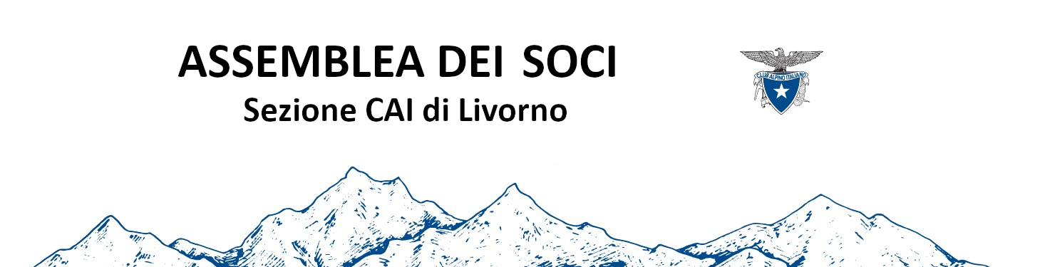 assemblea soci - CAI Sezione di Livorno