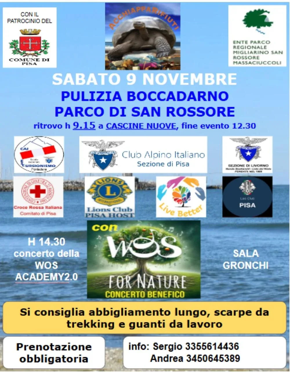 sanrossorepulizia - CAI Sezione di Livorno