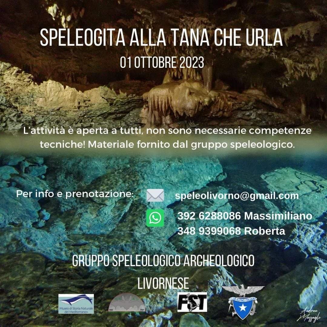 1 ott – Speleogita alla Tana che Urla