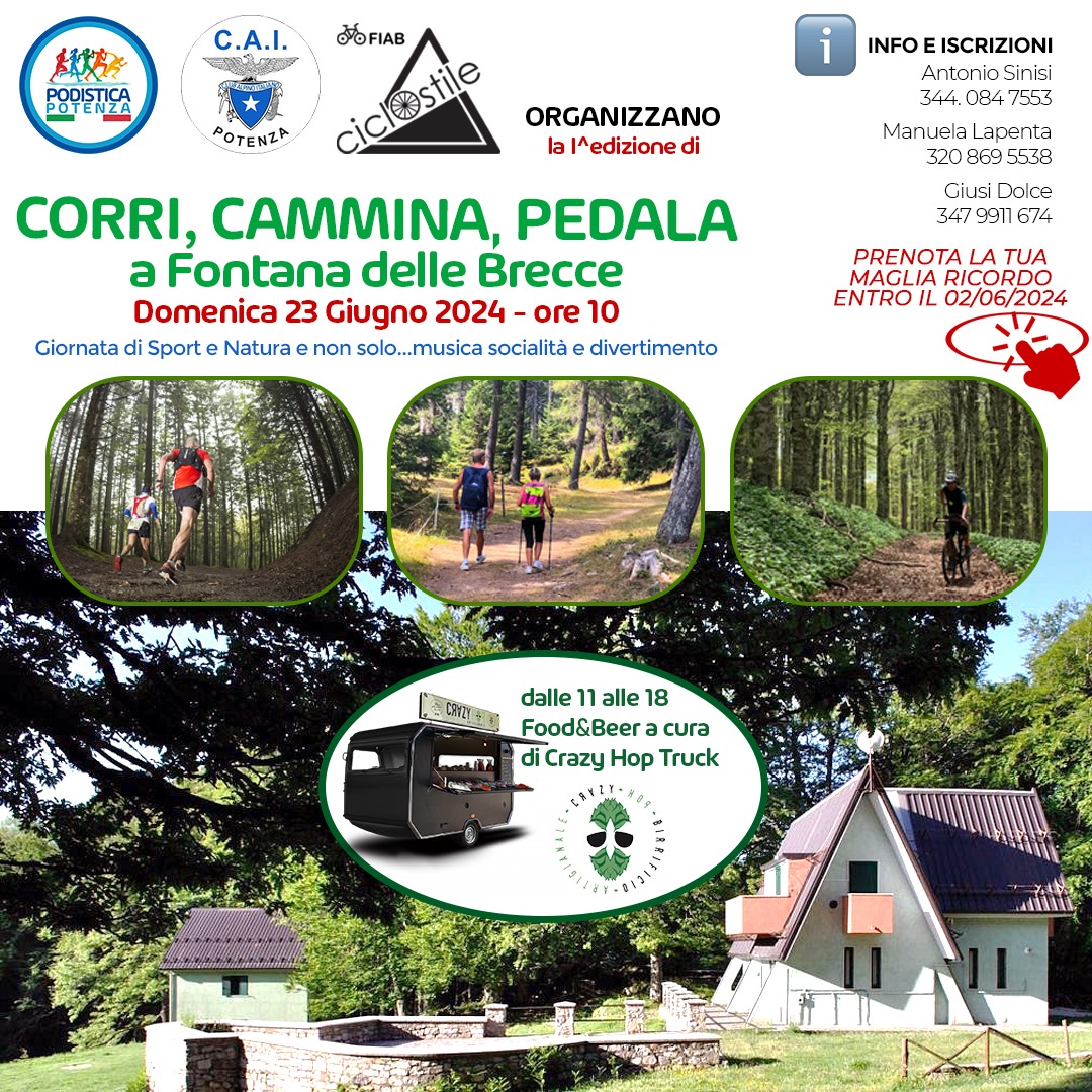 Corri, Cammina E Pedala_domenica 23 Giugno 2024