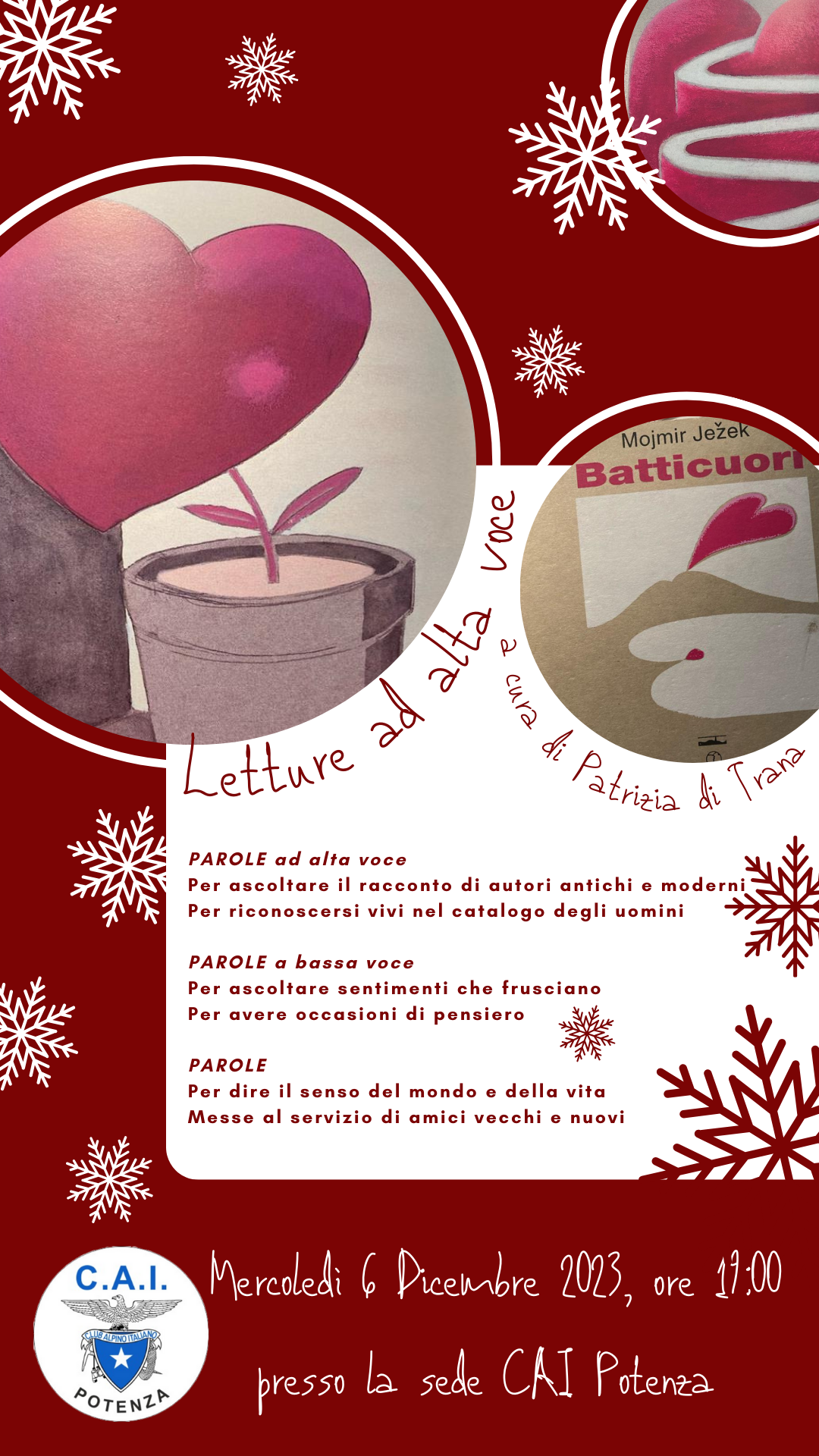 Mercoledì In Sede_letture Ad Alta Voce E Presentazione Dei Presepi_6 Dicembre 2023