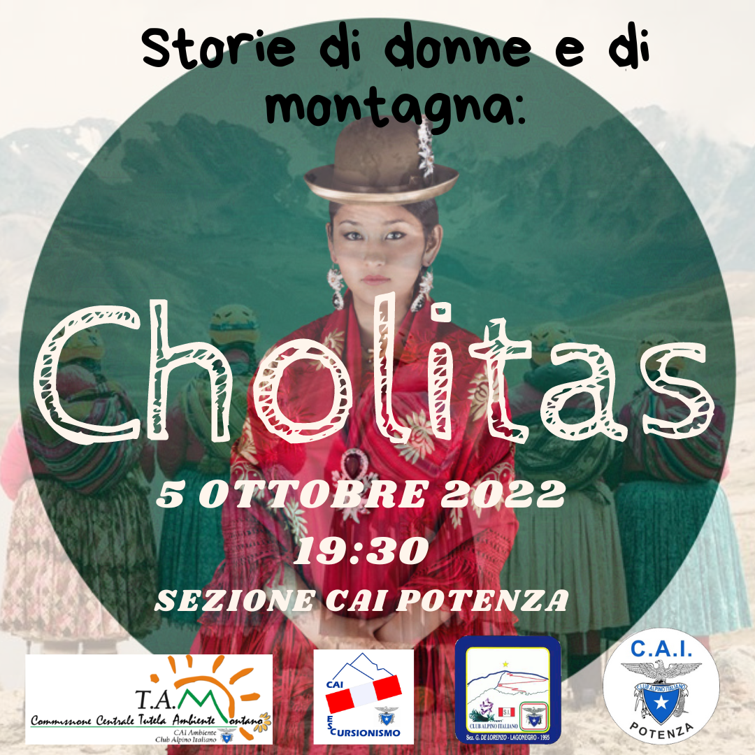 Storie Di Donne E Di Montagna: Le Cholitas_mercoledì 5 Ottobre 2022