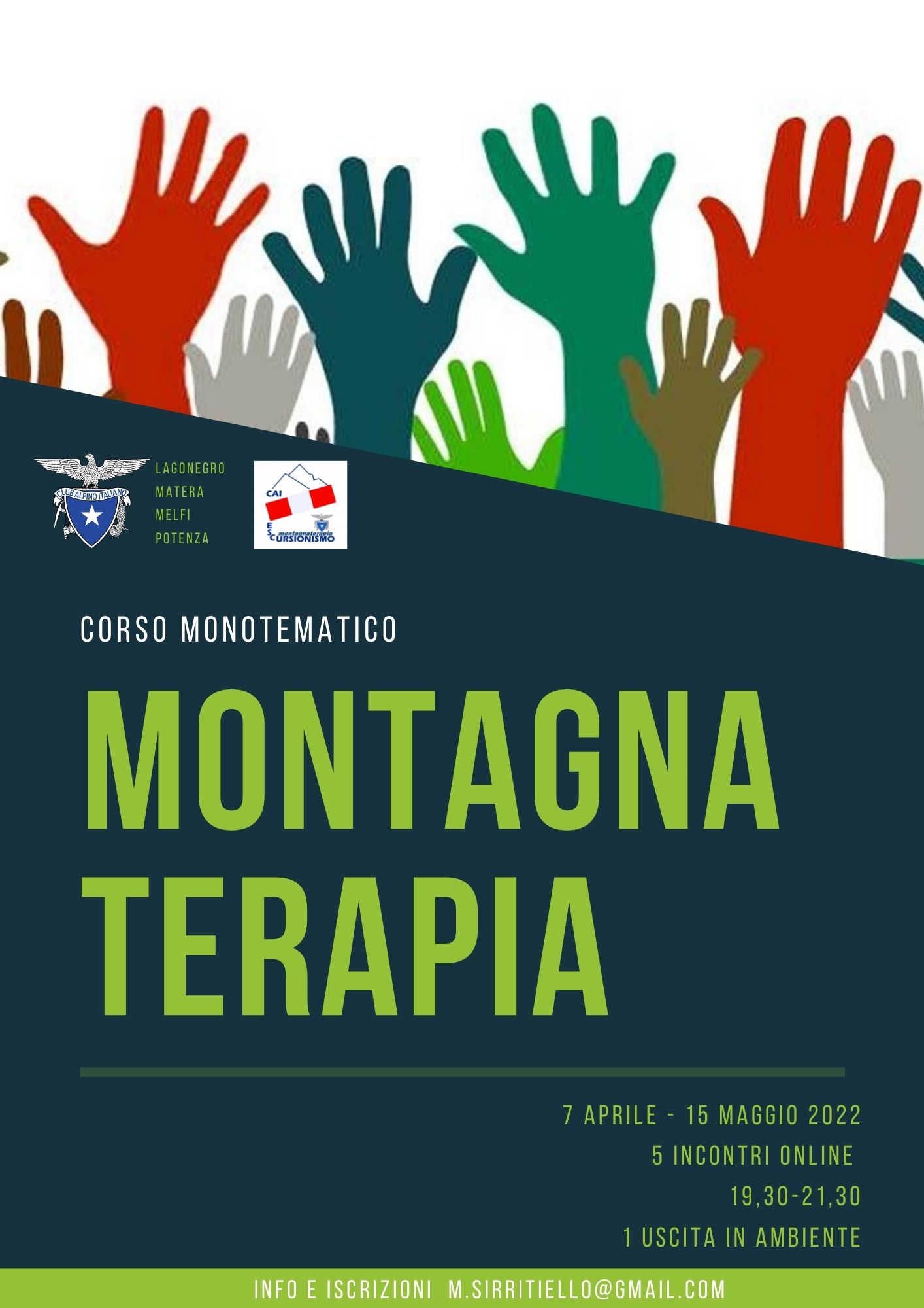 I° Corso Montagnaterapia Sezioni Cai Basilicata 2022