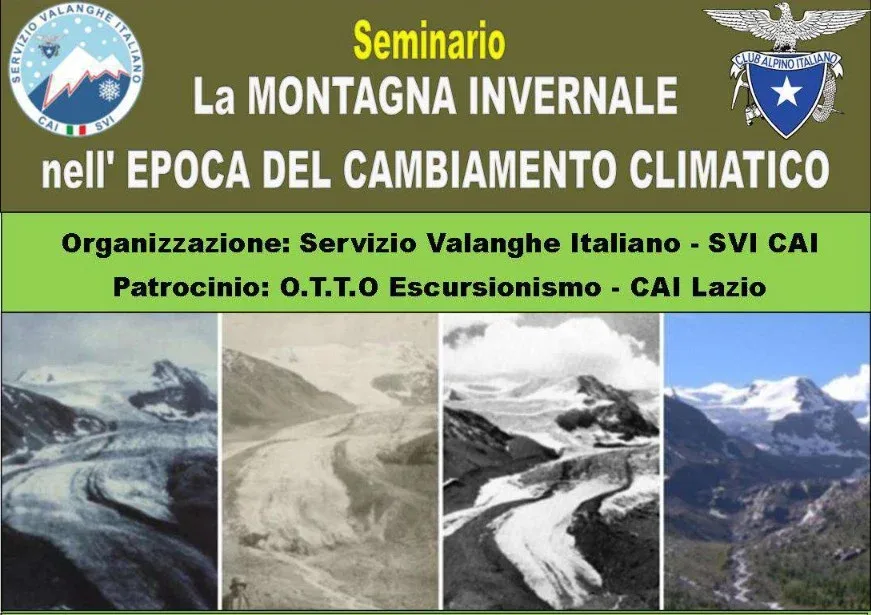 Seminario – La montagna invernale nell’epoca del cambiamento climatico – sabato 14 dicembre