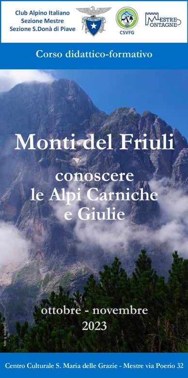Corso Didattico - Formativo Monti Del Friuli - Conoscere Le Alpi Carniche E Giulie 1 Corso Monti del Friuli