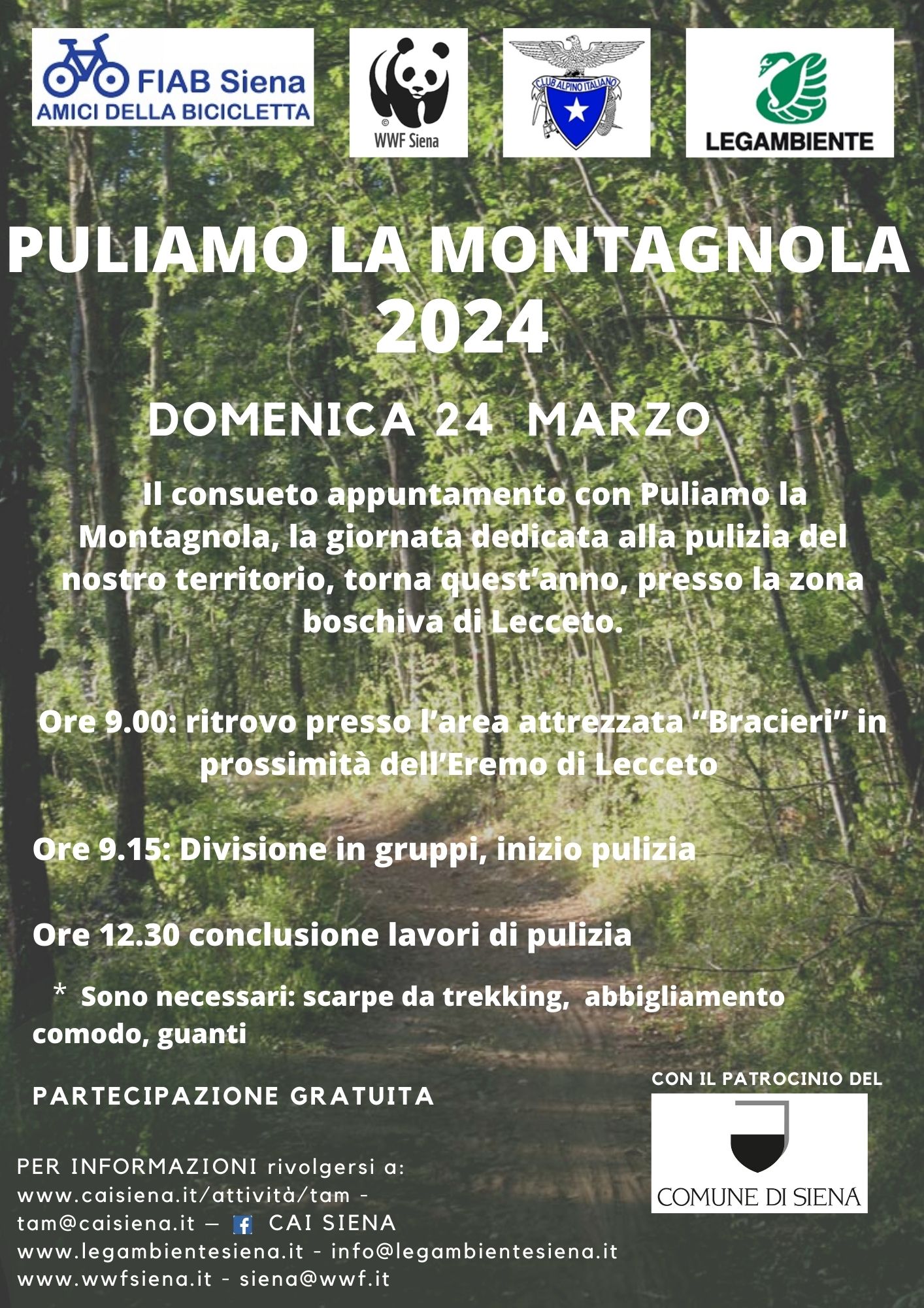 PULIAMO LA MONTAGNOLA 2024