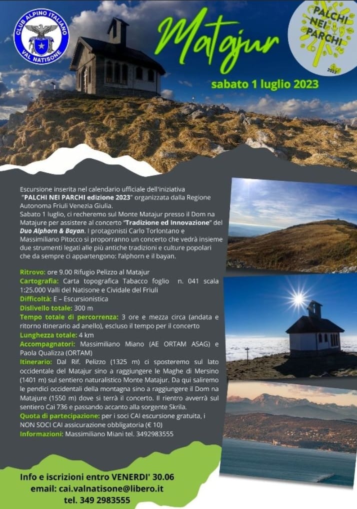 Concerto Matajur – 1.7.2023