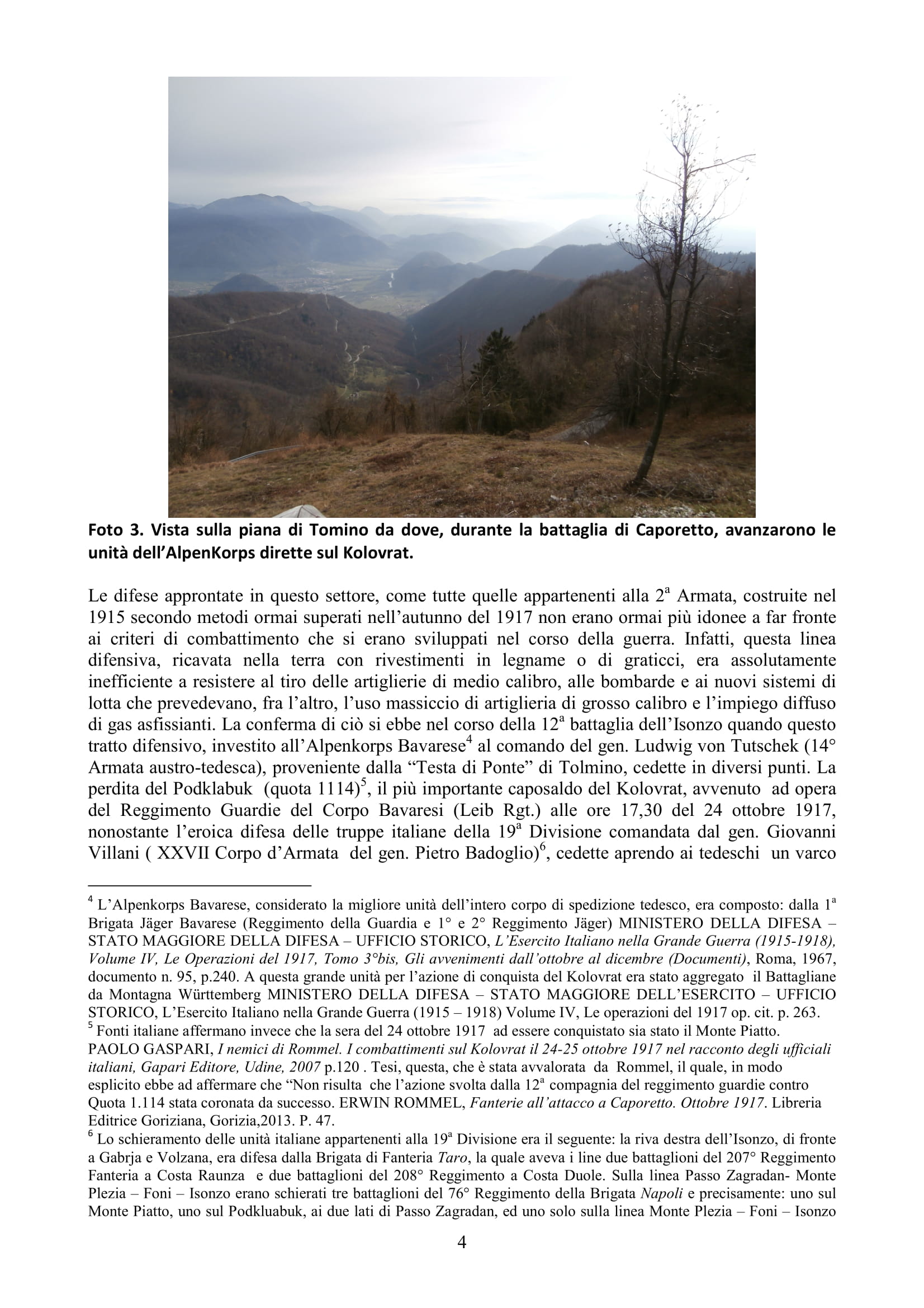 ANELLO DI DRENCHIA NOTA STORICA 4 - CAI Sezione di Val Natisone