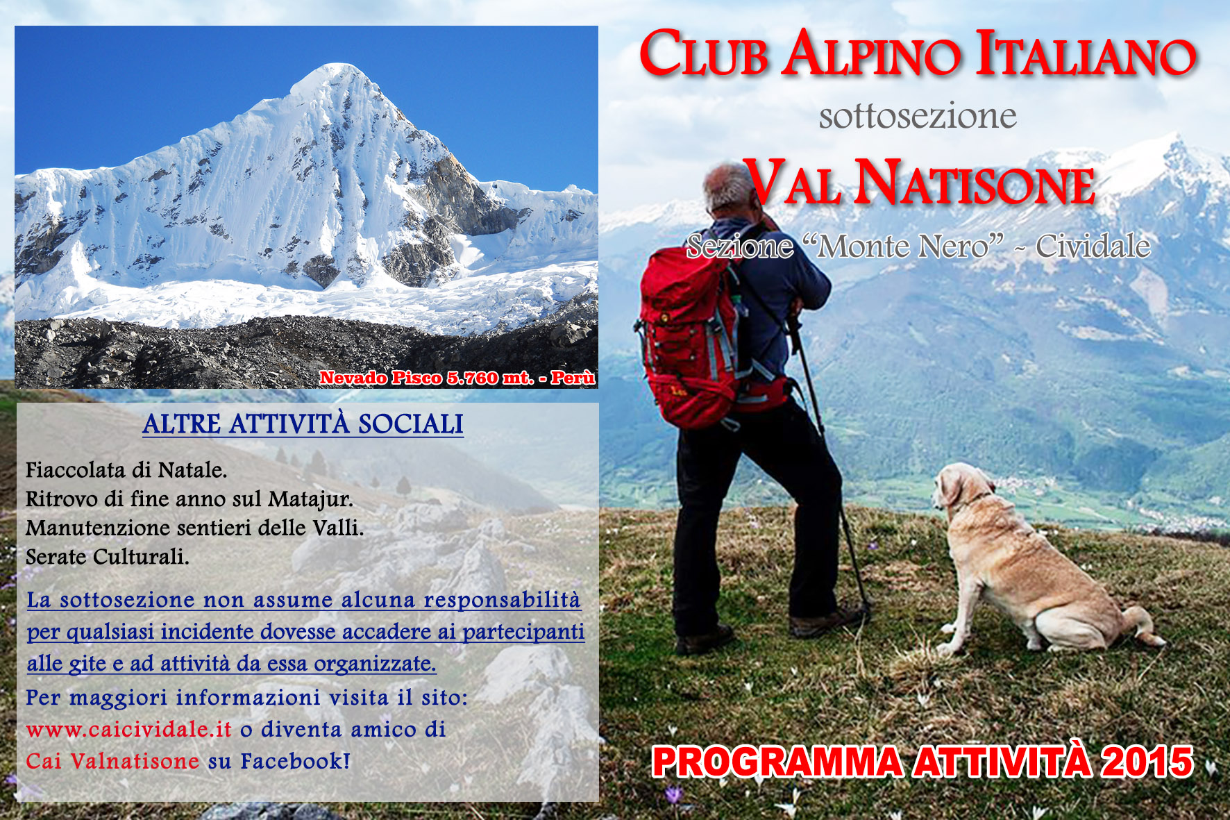 Cai Master esterno - CAI Sezione di Val Natisone