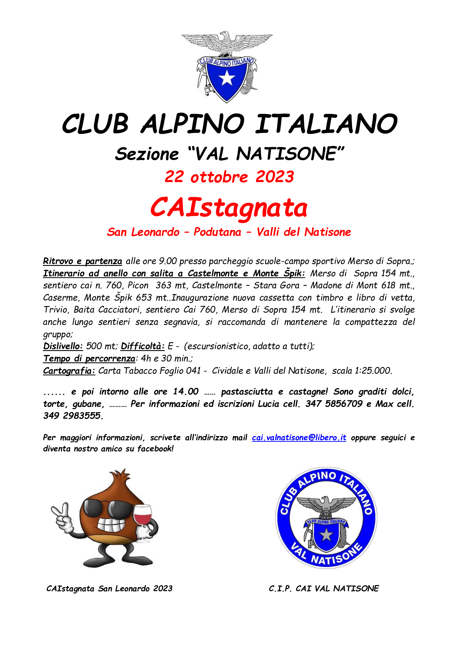 Caistagnata San Leonardo 22.10.2023
