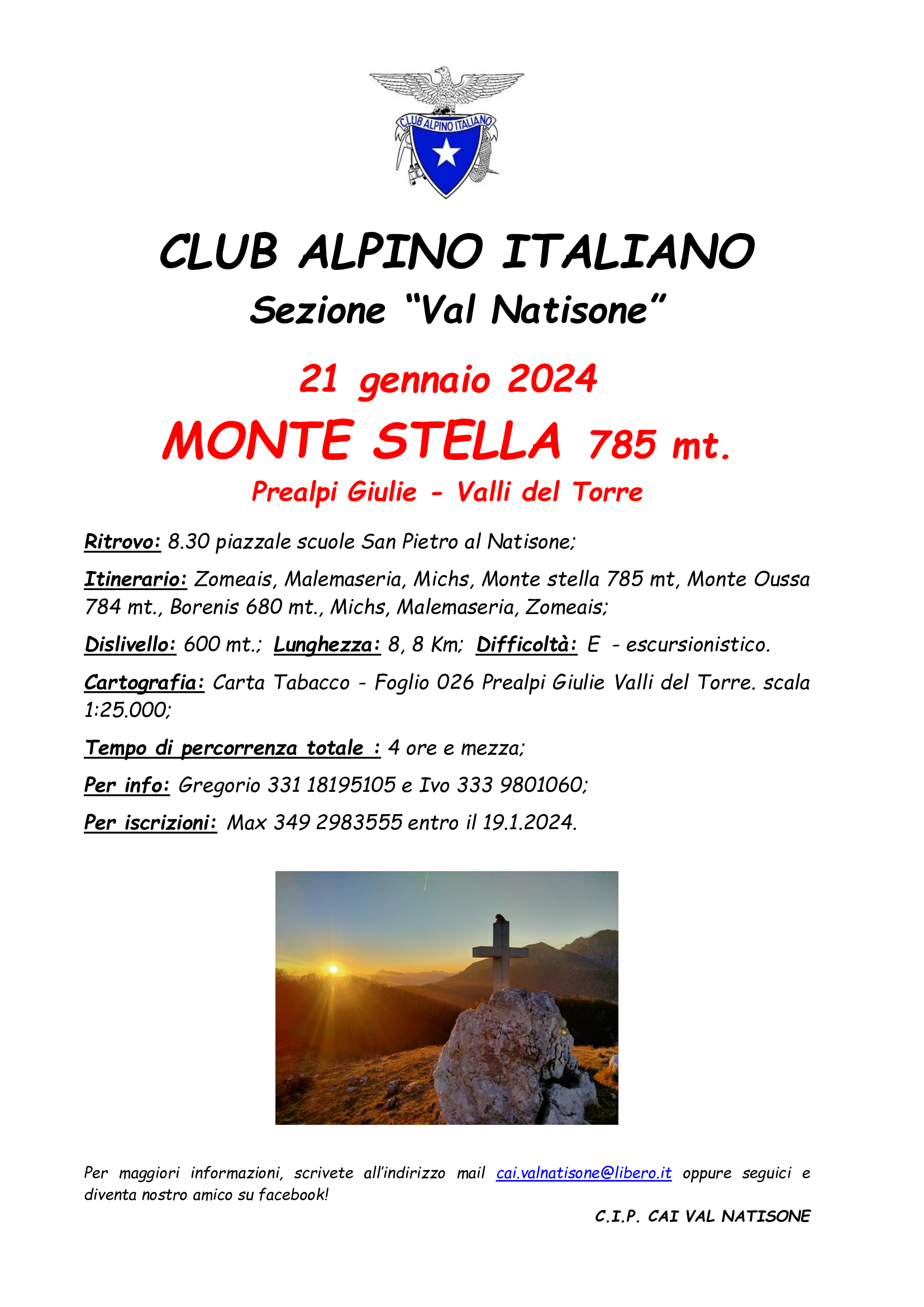 Monte Stella 785 Mt.