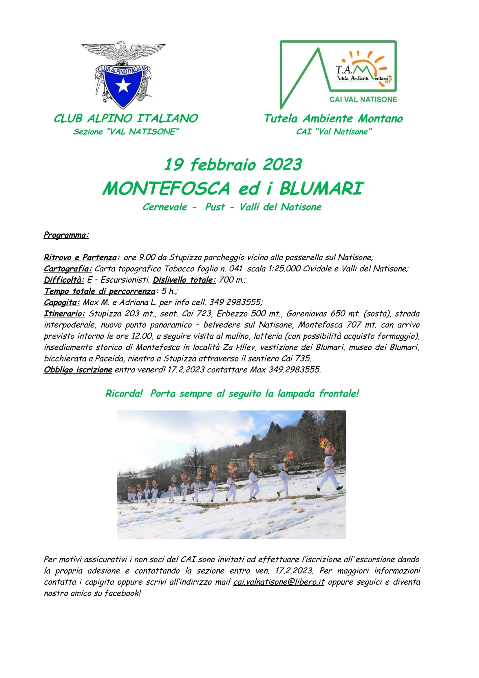 Montefosca Ed I Blumari – 19.2.2023