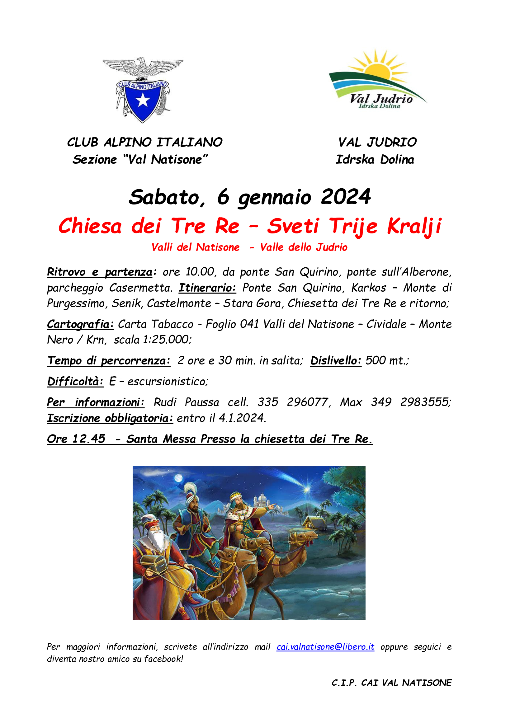 Chiesa Dei Tre Re – Sveti Trije Kralji Valli Del Natisone – Valle Dello Judrio