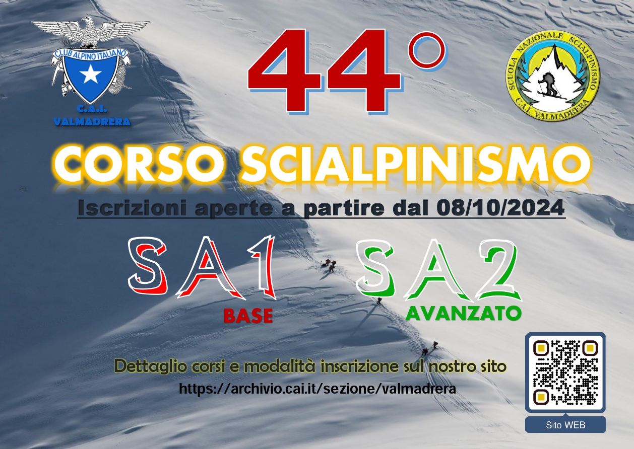 Corsi Di Scialpinismo 2025 1 CAI VALMADRERA VOLANTINO CORSI DI SCIALPINIMO 2025 page 0001