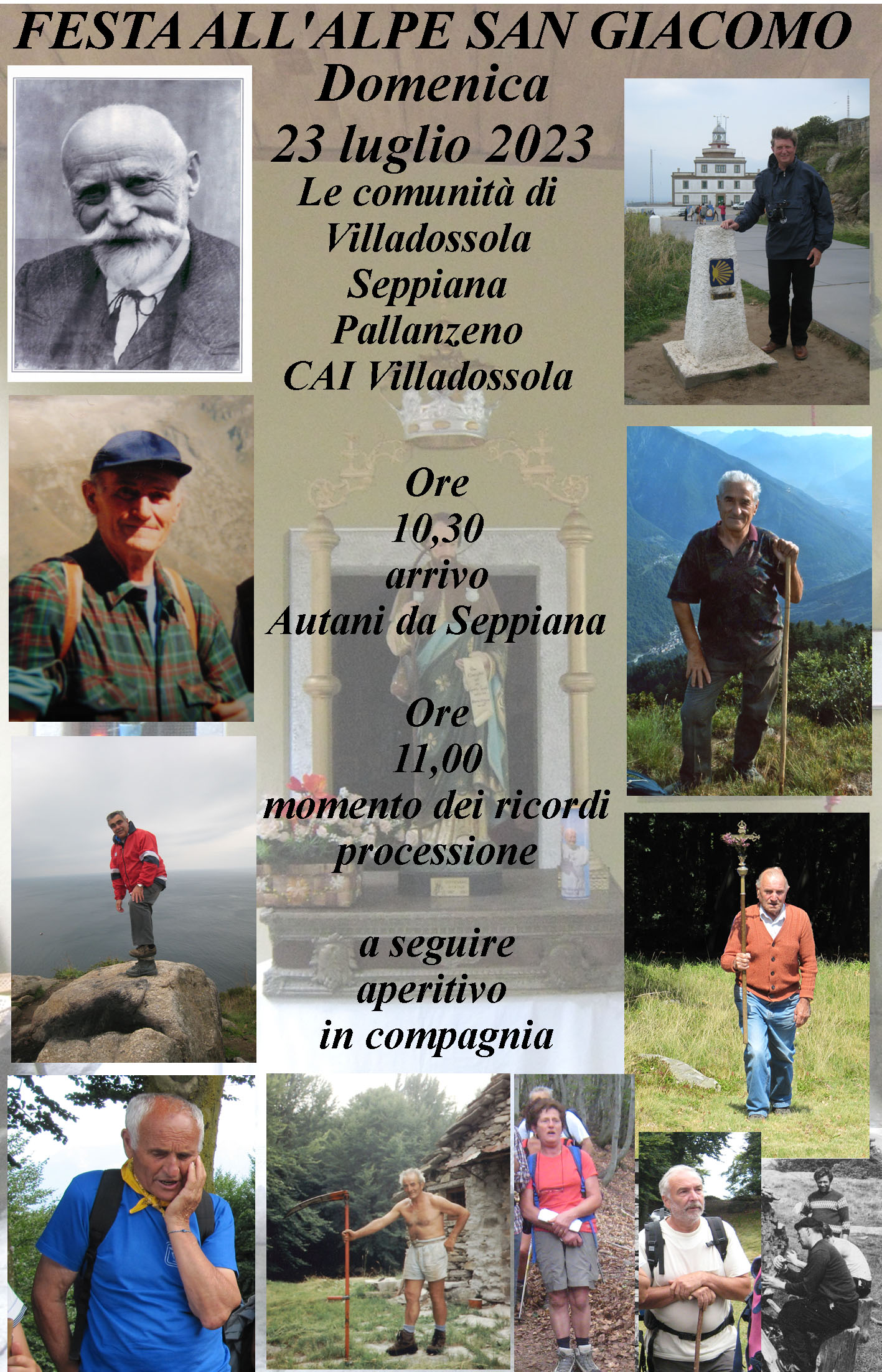 23 Luglio – Festa Alpe San Giacomo
