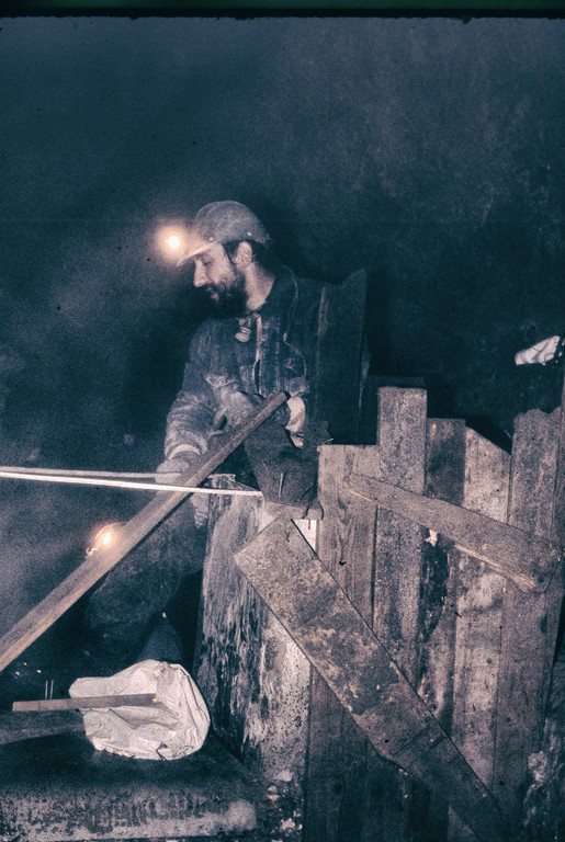 La Nostra Storia 2 FOTO 4 1973 03 costruzione diga a EZE VILLAVECCHIA - CAI BOSSEA