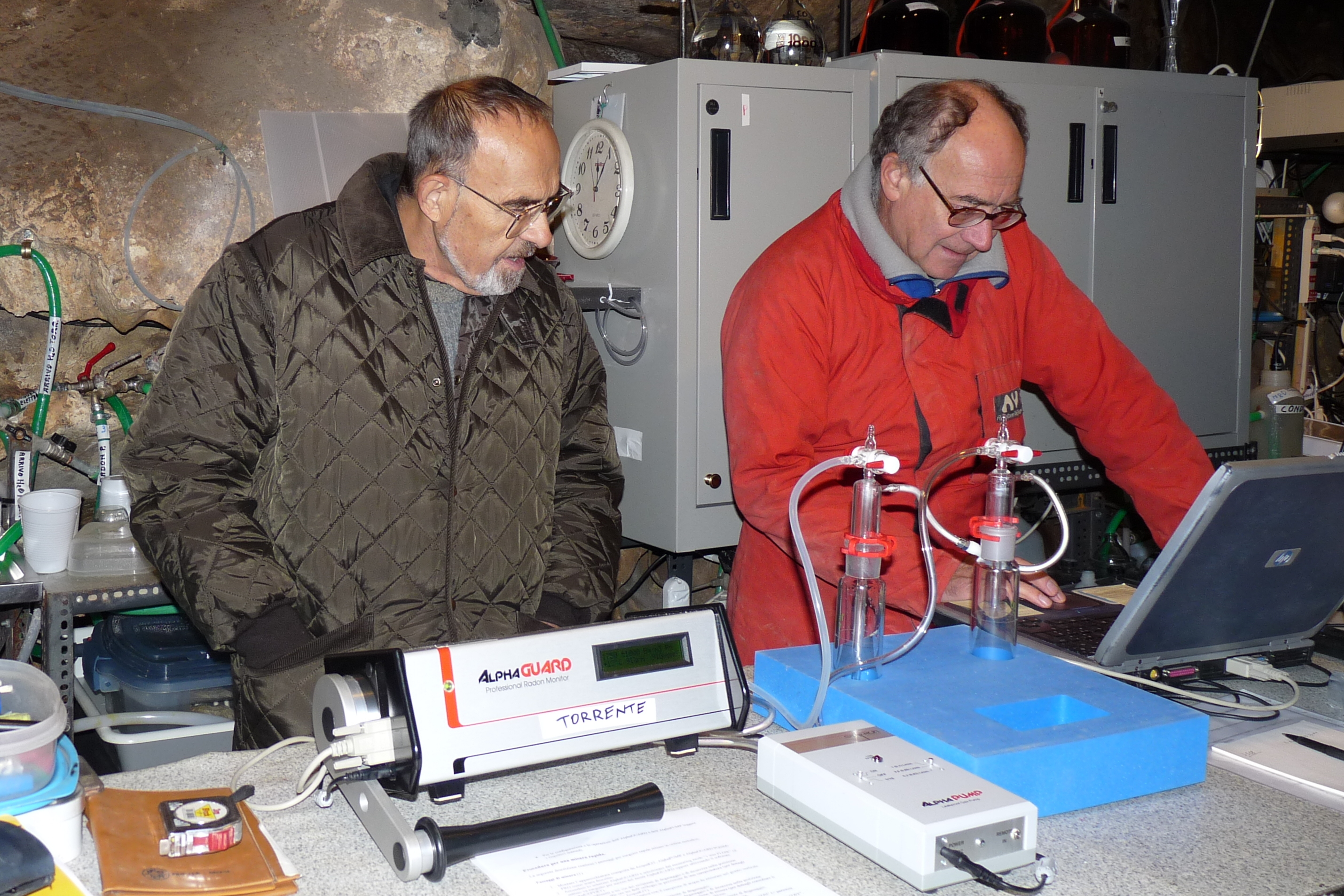 Radioattività Naturale 1 radon puntuale prob patrizia - CAI BOSSEA