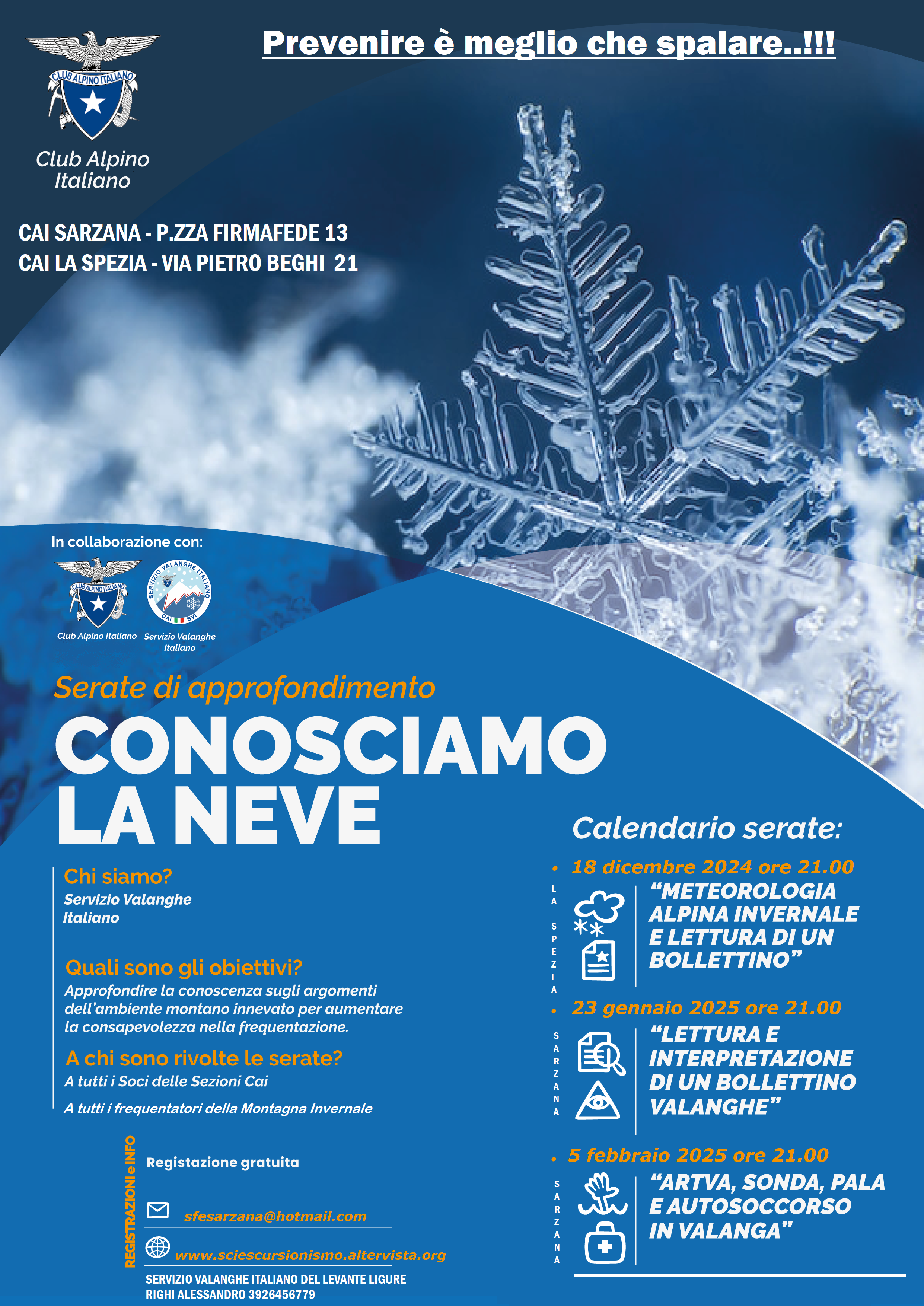 Conosciamo La Neve By Svi Liguria.